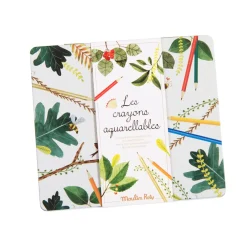 Moulin Roty watercolour pencils in a tin|Cottontails Baby New