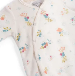 New Baby Gift Set - pretty sleep suit & mouse rattle|Cottontails Baby Best