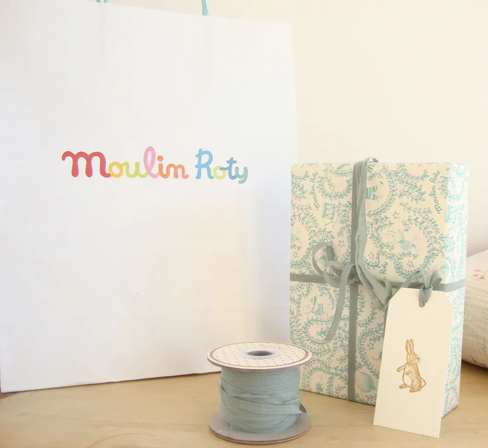 New Baby Gift Set - two pink mice|Cottontails Baby Hot