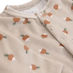 New Baby Gift-wrapped Set - sleep suit, rabbit & radish|Cottontails Baby Online