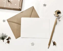 Postcard & Envelope - Foraging Hedgehog|Cottontails Baby Online