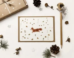 Postcard & Envelope - Jumping Fox|Cottontails Baby Hot