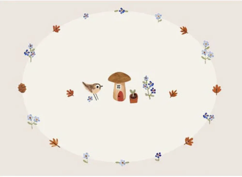 Postcard & Envelope - Toadstool Cottage|Cottontails Baby