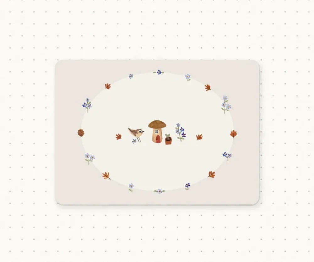 Postcard & Envelope - Toadstool Cottage|Cottontails Baby