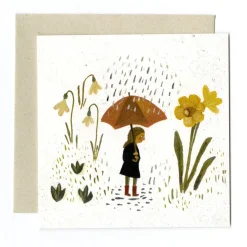 Spring Rain Card|Cottontails Baby Sale