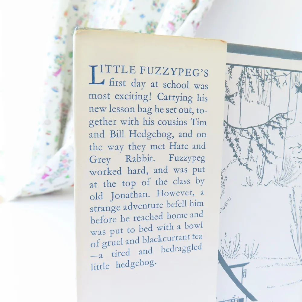 VINTAGE book - Fuzzypeg Goes to School (1970)|Cottontails Baby New