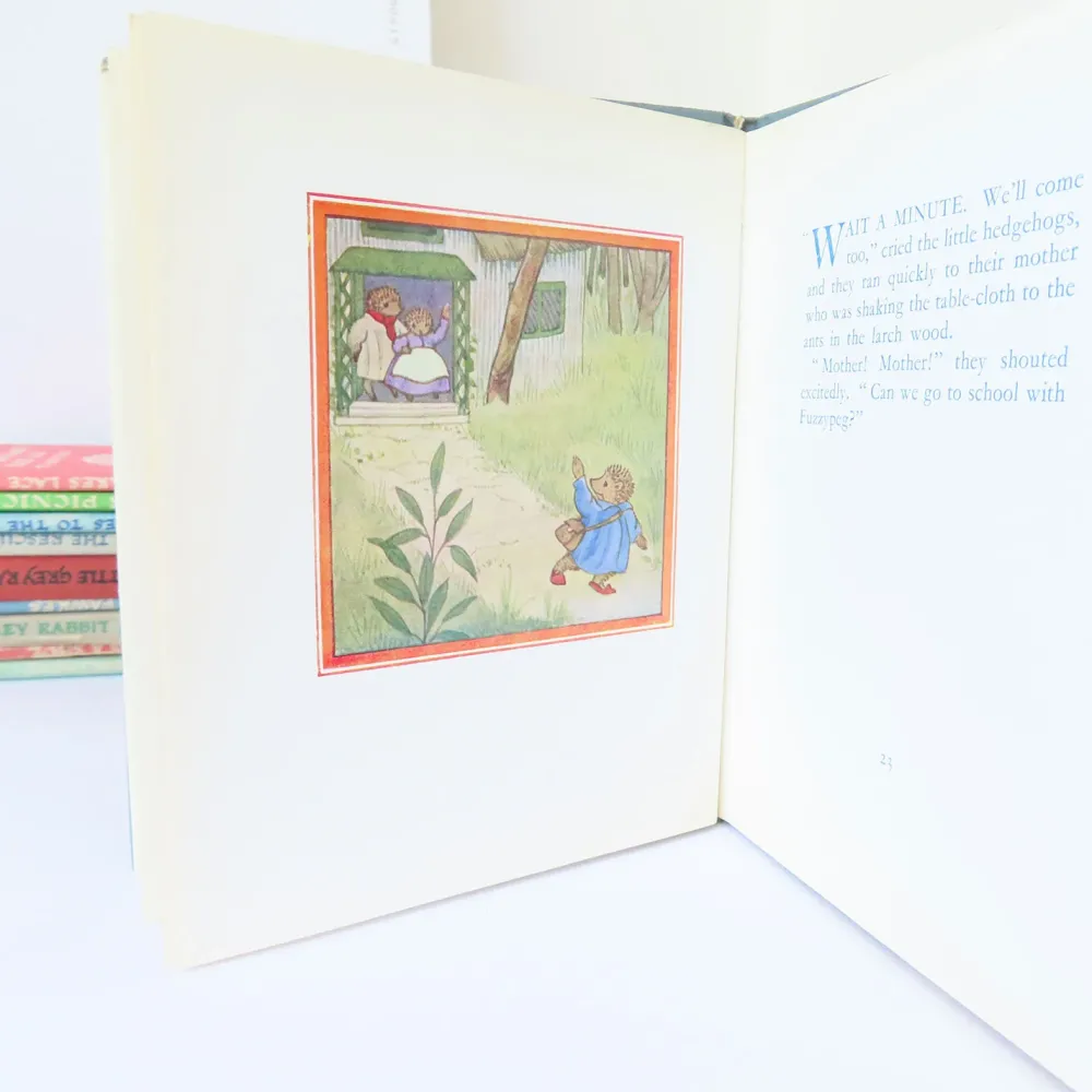 VINTAGE book - Fuzzypeg Goes to School (1970)|Cottontails Baby New