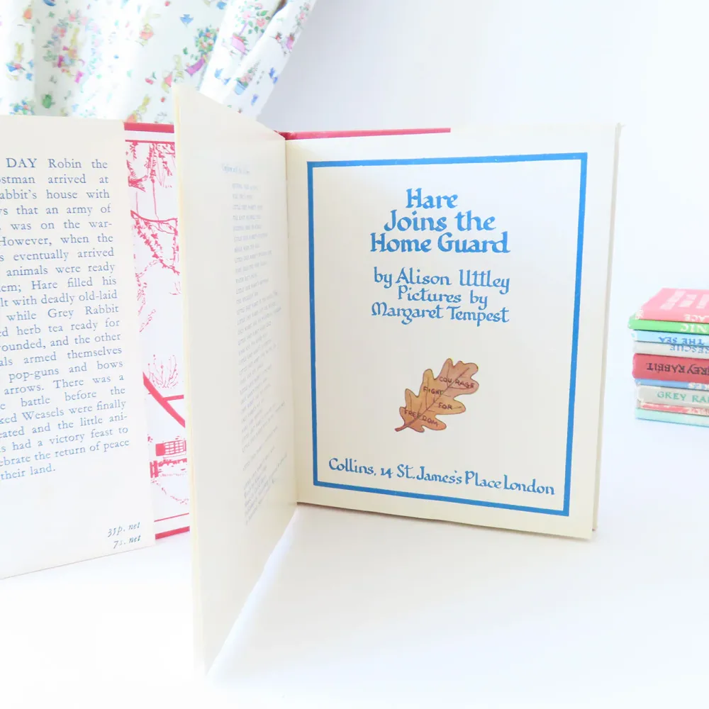 VINTAGE book - Hare Joins the Home Guard (1970)|Cottontails Baby Sale