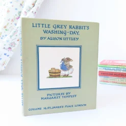 VINTAGE book - Little Grey Rabbit's Washing-Day with DJ (1969)|Cottontails Baby Outlet