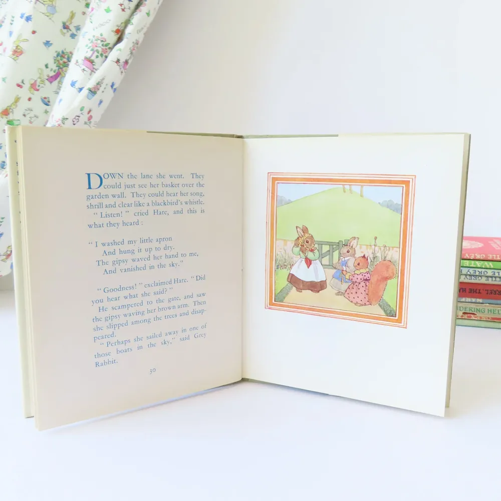 VINTAGE book - Little Grey Rabbit's Washing-Day with DJ (1969)|Cottontails Baby Outlet