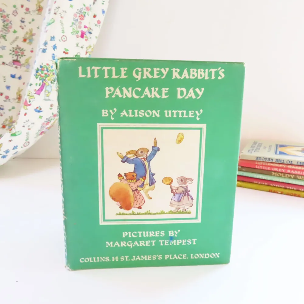 VINTAGE book - Little Grey Rabbit's Pancake Day with DJ (1967 - first edition)|Cottontails Baby Clearance
