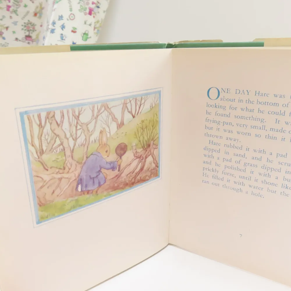 VINTAGE book - Little Grey Rabbit's Pancake Day with DJ (1967 - first edition)|Cottontails Baby Clearance