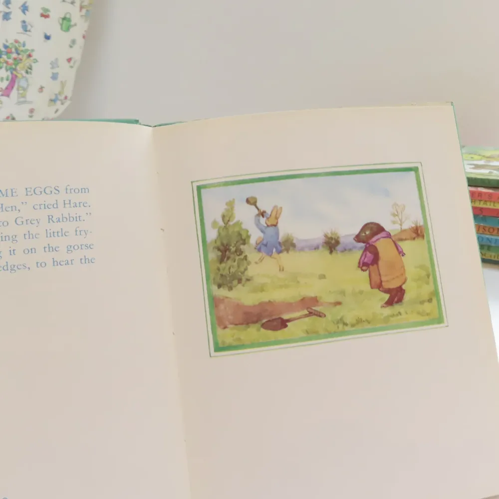 VINTAGE book - Little Grey Rabbit's Pancake Day with DJ (1967 - first edition)|Cottontails Baby Clearance