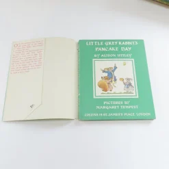 VINTAGE book - Little Grey Rabbit's Pancake Day with DJ (1967 - first edition)|Cottontails Baby Clearance