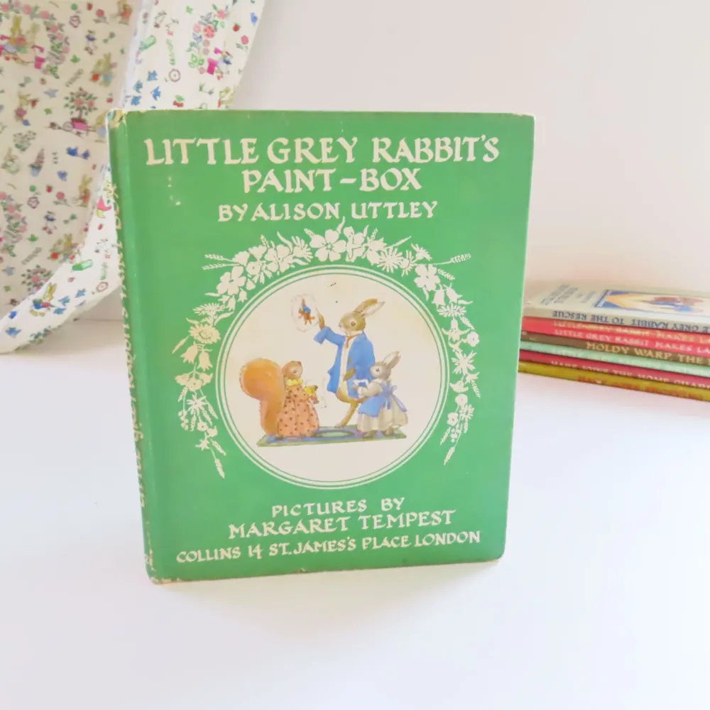 VINTAGE book - Little Grey Rabbit's Paint-Box (1970)|Cottontails Baby Hot