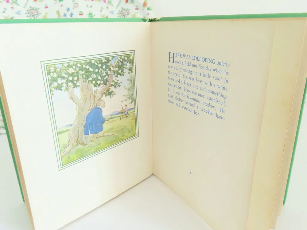 VINTAGE book - Little Grey Rabbit's Paint-Box (1970)|Cottontails Baby Hot