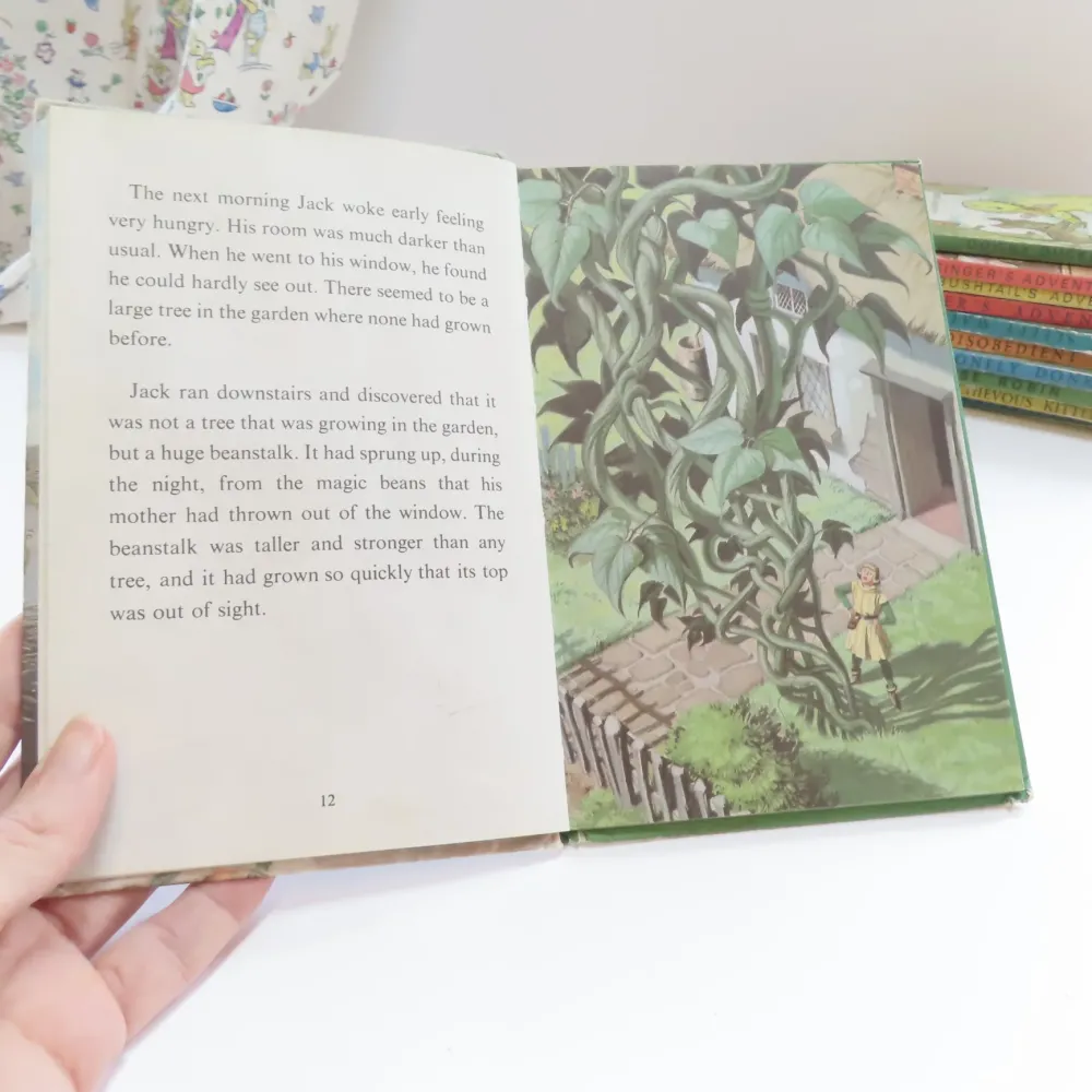 VINTAGE Ladybird book - Jack and the Beanstalk (mid 1960s)|Cottontails Baby