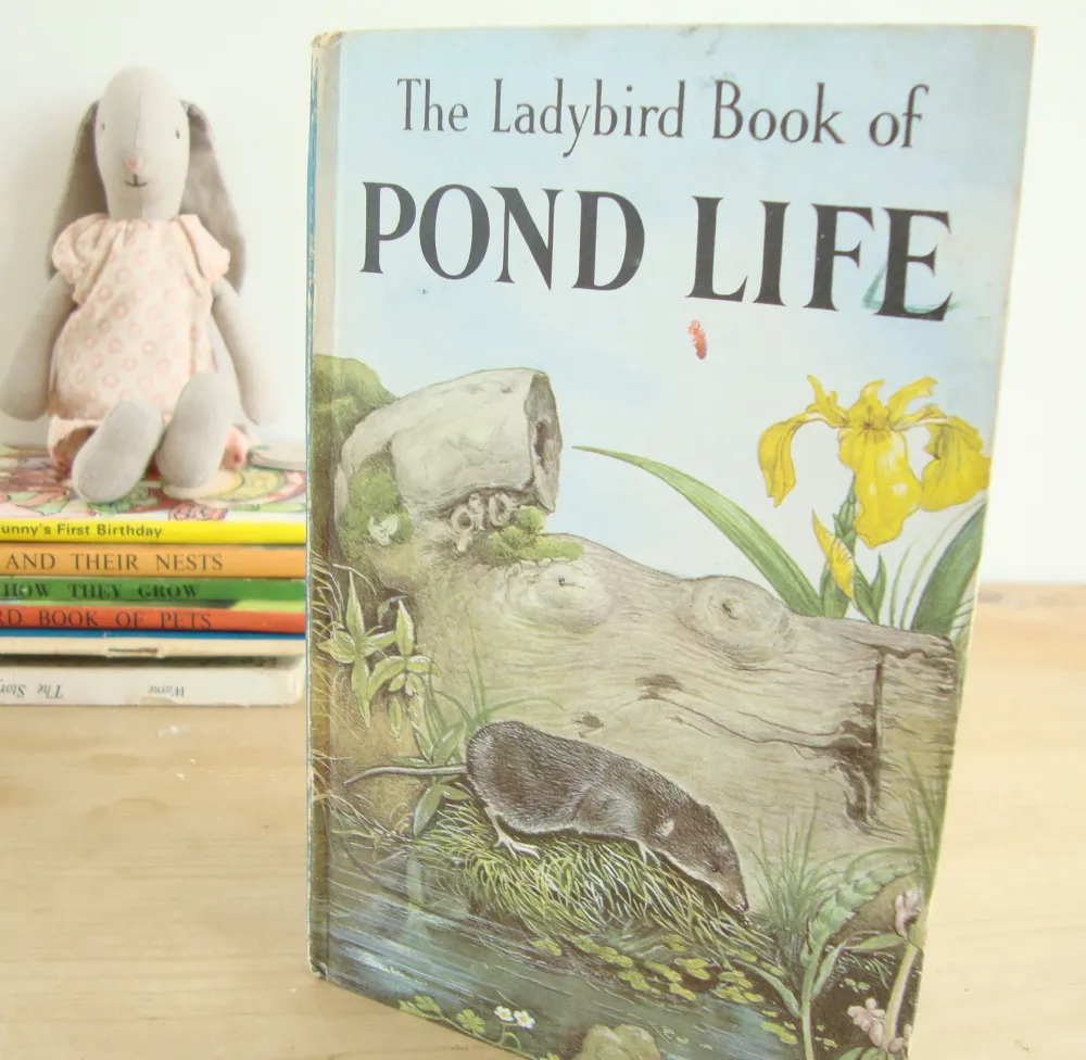 VINTAGE Ladybird book - Pond Life (1966)|Cottontails Baby