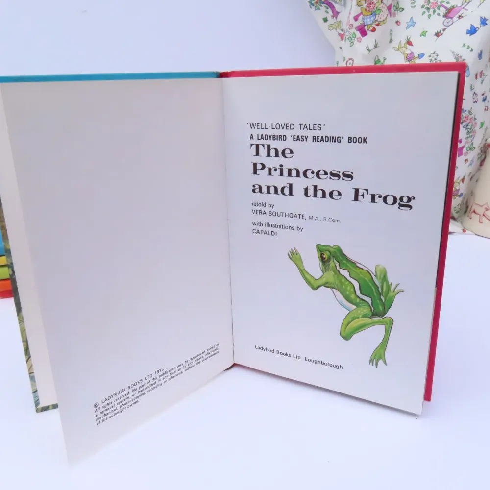 VINTAGE Ladybird book - The Princess and the Frog (late 1970s)|Cottontails Baby