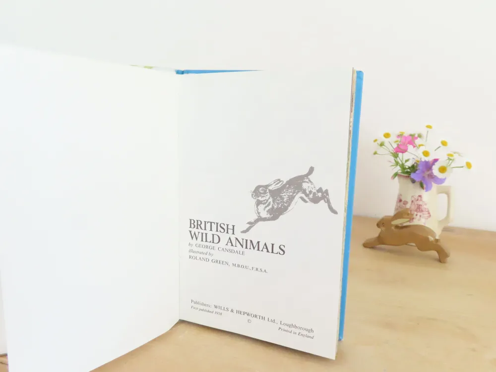 VINTAGE Ladybird book - British Wild Animals (1971)|Cottontails Baby Online