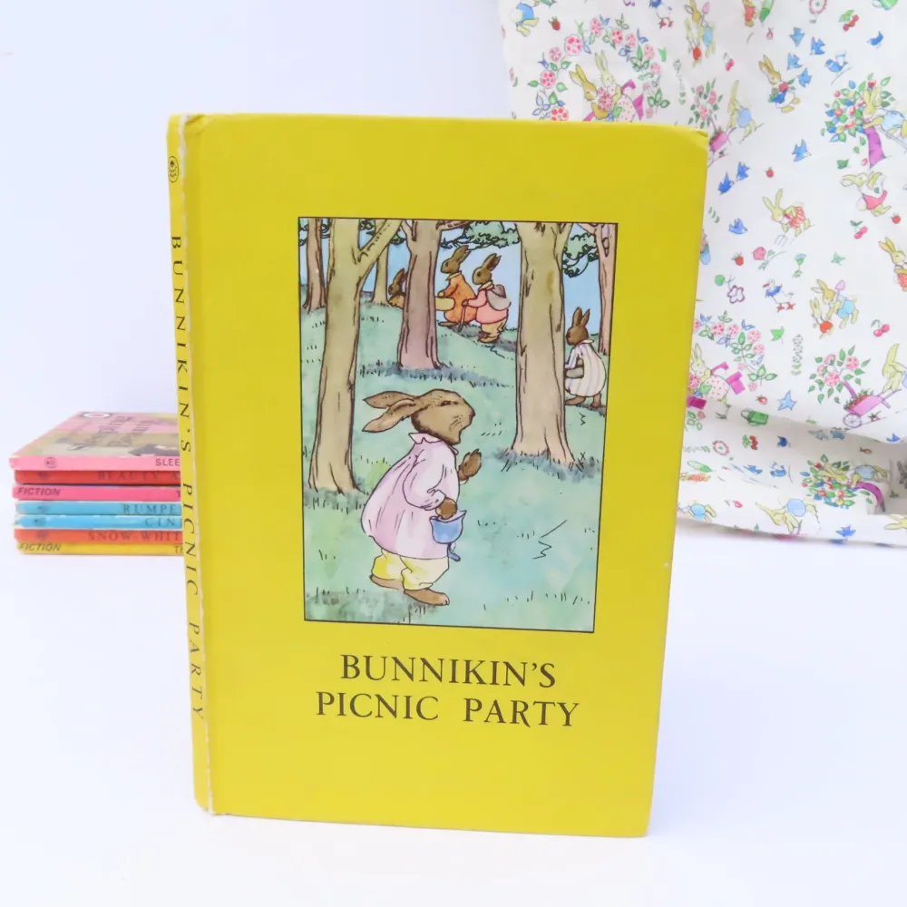 VINTAGE Ladybird book - Bunnikin's Picnic Party (1971)|Cottontails Baby Clearance