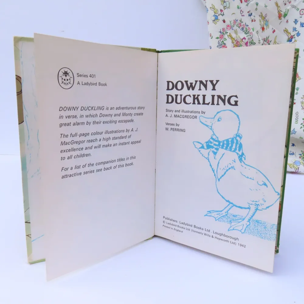 VINTAGE Ladybird book - Downy Duckling (1974)|Cottontails Baby