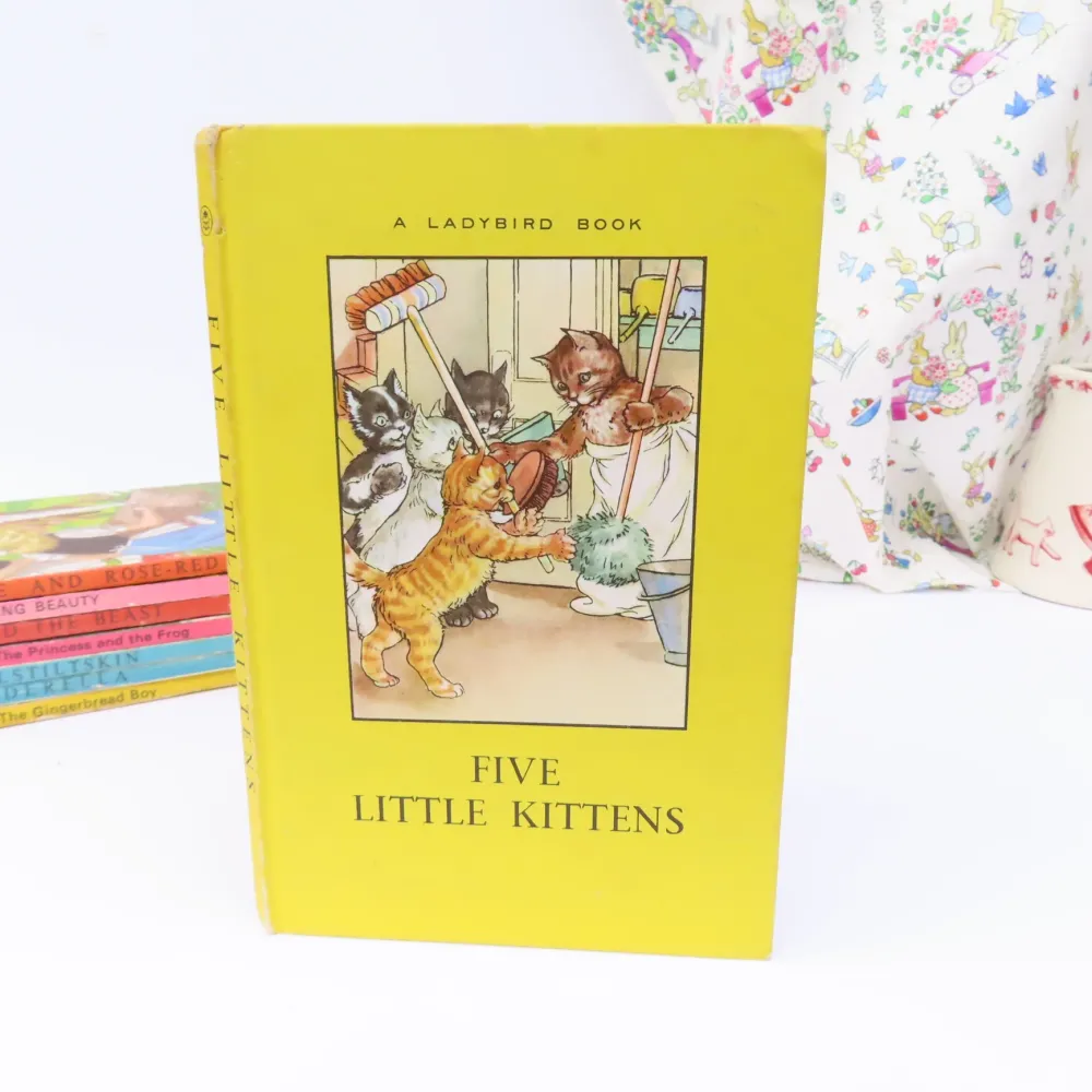 VINTAGE Ladybird book - Five Little Kittens (1966)|Cottontails Baby Outlet