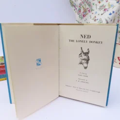 VINTAGE Ladybird book - Ned the Lonely Donkey with DJ (late 1950s)|Cottontails Baby Outlet