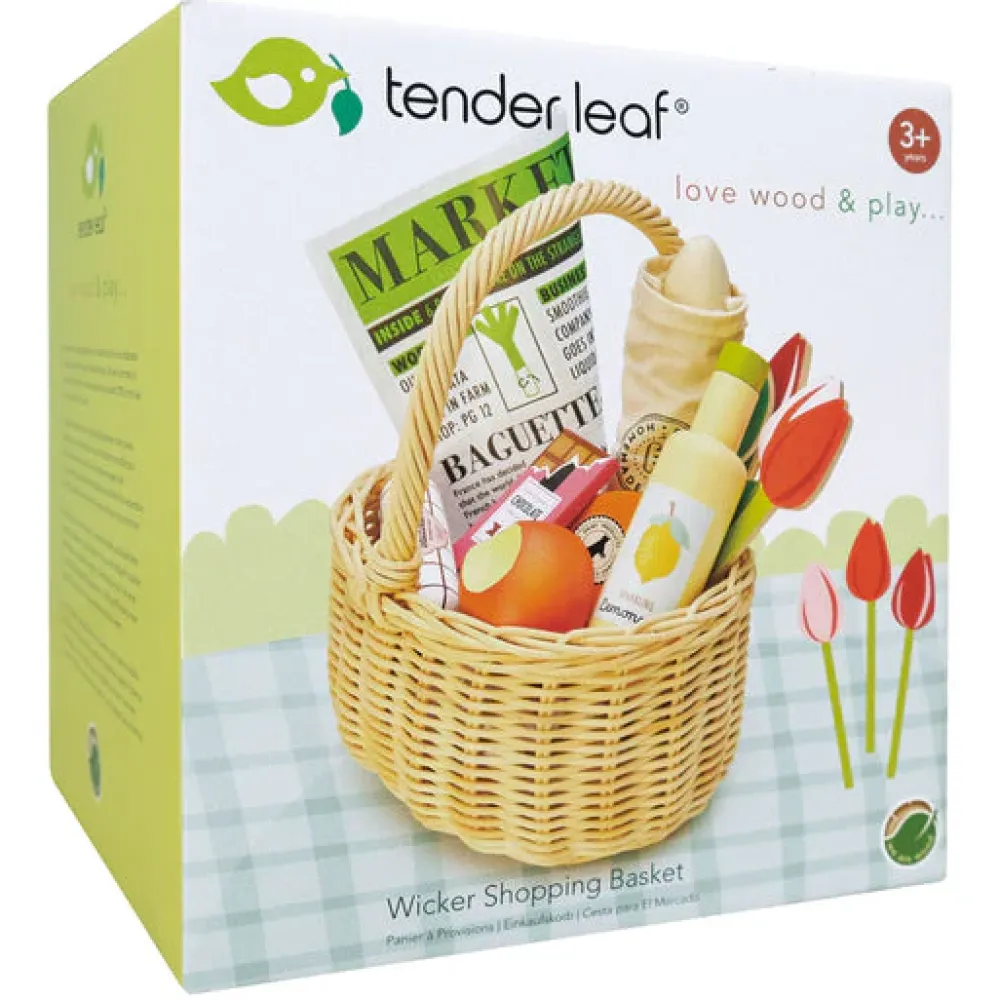 Wicker Shopping Basket|Cottontails Baby Sale