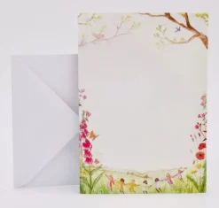 Wilded Family seasonal notepaper - spring & summer|Cottontails Baby Clearance