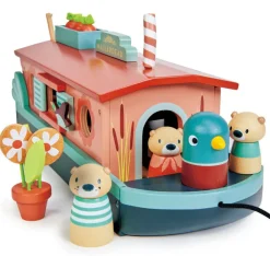 Wooden Canal Boat Otters|Cottontails Baby Best