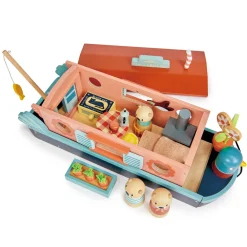 Wooden Canal Boat Otters|Cottontails Baby Best