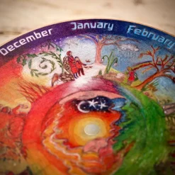 Wooden season wheel - Around the Year|Cottontails Baby Sale
