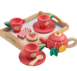 Wooden Tea Tray Set|Cottontails Baby Outlet